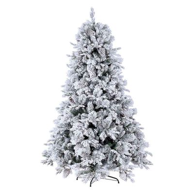 Albero di Natale innevato modello Arves H180 cm