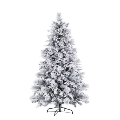 Albero di Natale innevato modello Salisburgo H180 cm