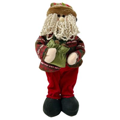 Pupazzo Babbo Natale In Stoffa h37 cm